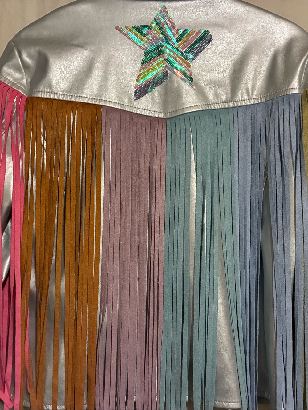 Blue B Colorful Fringe Jacket - Picture 8 of 12